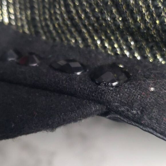 Black Gemstone Cap KMART - Picture 2 of 15